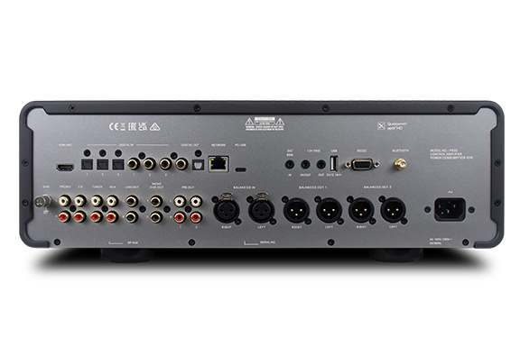 Rotel Michi Prestige P430 Preamplificatore stereo DAC ESS Sabre ES9028PRO a 32bit