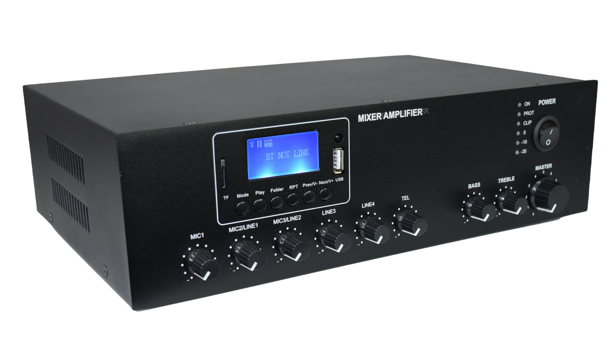 GLEMM PAA 120DMB Amplificatore 120W DAB a 4-16ohm o 70/100V