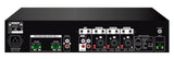 GLEMM PAA 2480 Amplificatore PA a 100V o 8-16ohm, 2 zone a matrice,  radio FM e DAB+