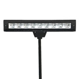 HEBIKUO PD14 LAMPADA 10 LED DA LEGGIO RIPIEGABILE BATTERIA RICARICABILE USB INDICATORE DI CARICA + CAVO
