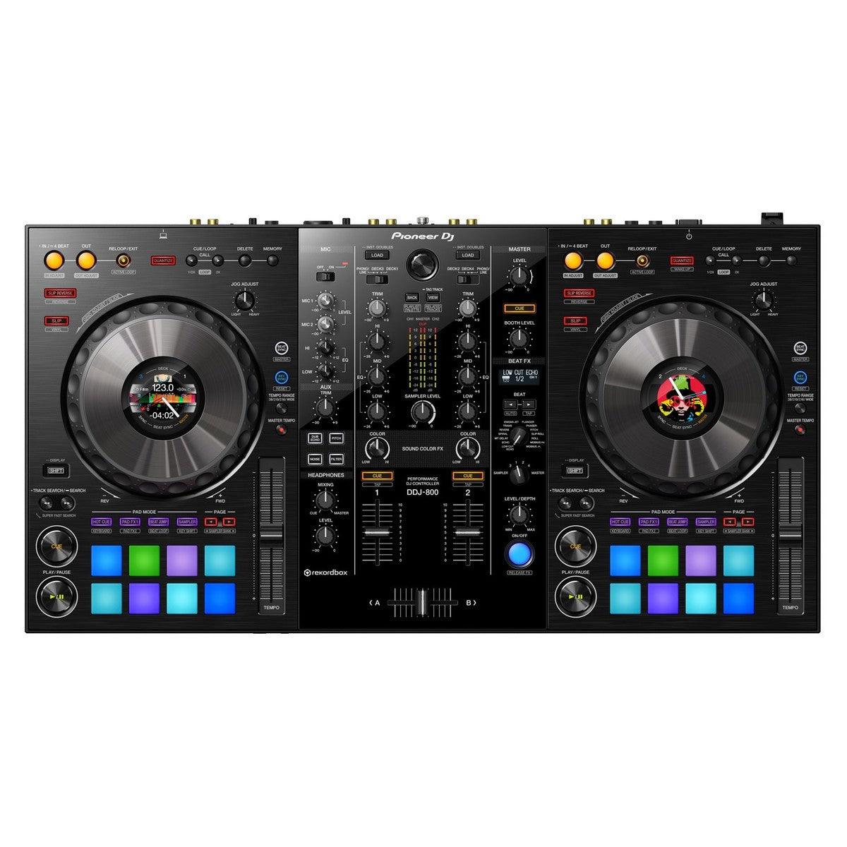 PIONEER DDJ-800 CONTROLLER CONSOLLE DJ 2 CANALI PER REKORDBOX - TechSoundSystem.com