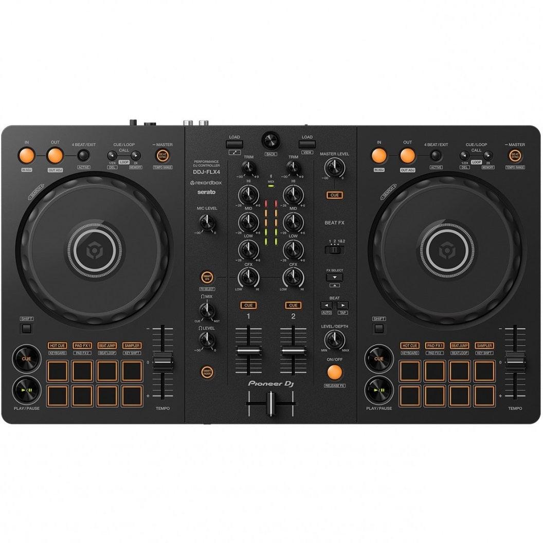PIONEER DDJ-FLX4 CONTROLLER DJ 2 CANALI PER REKORDBOX E SERATO DJ PRO - TechSoundSystem.com