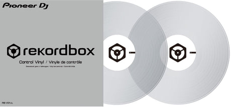 PIONEER RB-VD1-CL COPPIA DI VINILI DI CONTROLLO PER REKORDBOX TRASPARENTI - TechSoundSystem.com