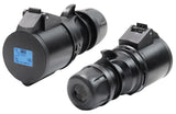 PCE-223-6X PRESA CEE 32A 3P (1P+N+T) 230V IP44 3POLI FEMMINA NERA MIDNIGHT SERIE BLACK SOCKET - TechSoundSystem.com
