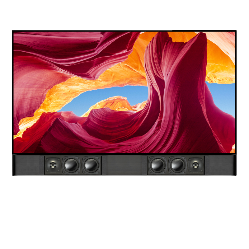 Paradigm DECOR 1S V2 soundbar stereo custom per tv da 43" a 67" 114mm 8 Ohm