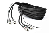 Phonocar 06035 Cavo audio tripla schermatura RCA ad alta efficienza per impianti HI-FI
