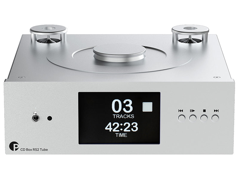 Pro-ject CD BOX RS2 Tube Lettore CD Hi-End con stadio di uscita a valvole, meccanica SUOS DM-3381 CD-DA Red Book