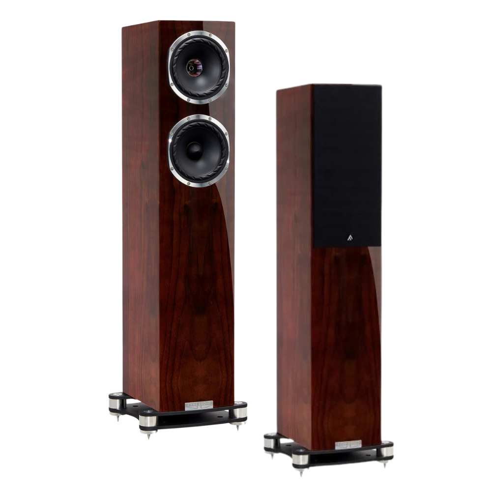 Fyne Audio F501SP coppia diffusori hi-end da pavimento 2 vie 1/2 bass-reflex BassTrax 150mm 8 Ohm 320W