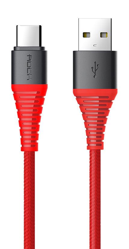 ROCK RCB 0558-R Cavo Type C - Rosso - TechSoundSystem.com