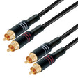 RIDEM RDM C35 Cavo 2 RCA-M / 2 RCA-M 5mt - TechSoundSystem.com