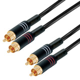 RIDEM RDM C35 Cavo 2 RCA-M / 2 RCA-M 5mt - TechSoundSystem.com