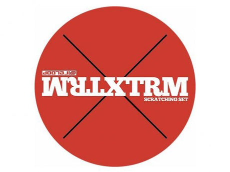 RELOOP XTRM SCRATCHING SET RED PANNO ANTISTATICO ROSSO + PELLICOLA - TechSoundSystem.com