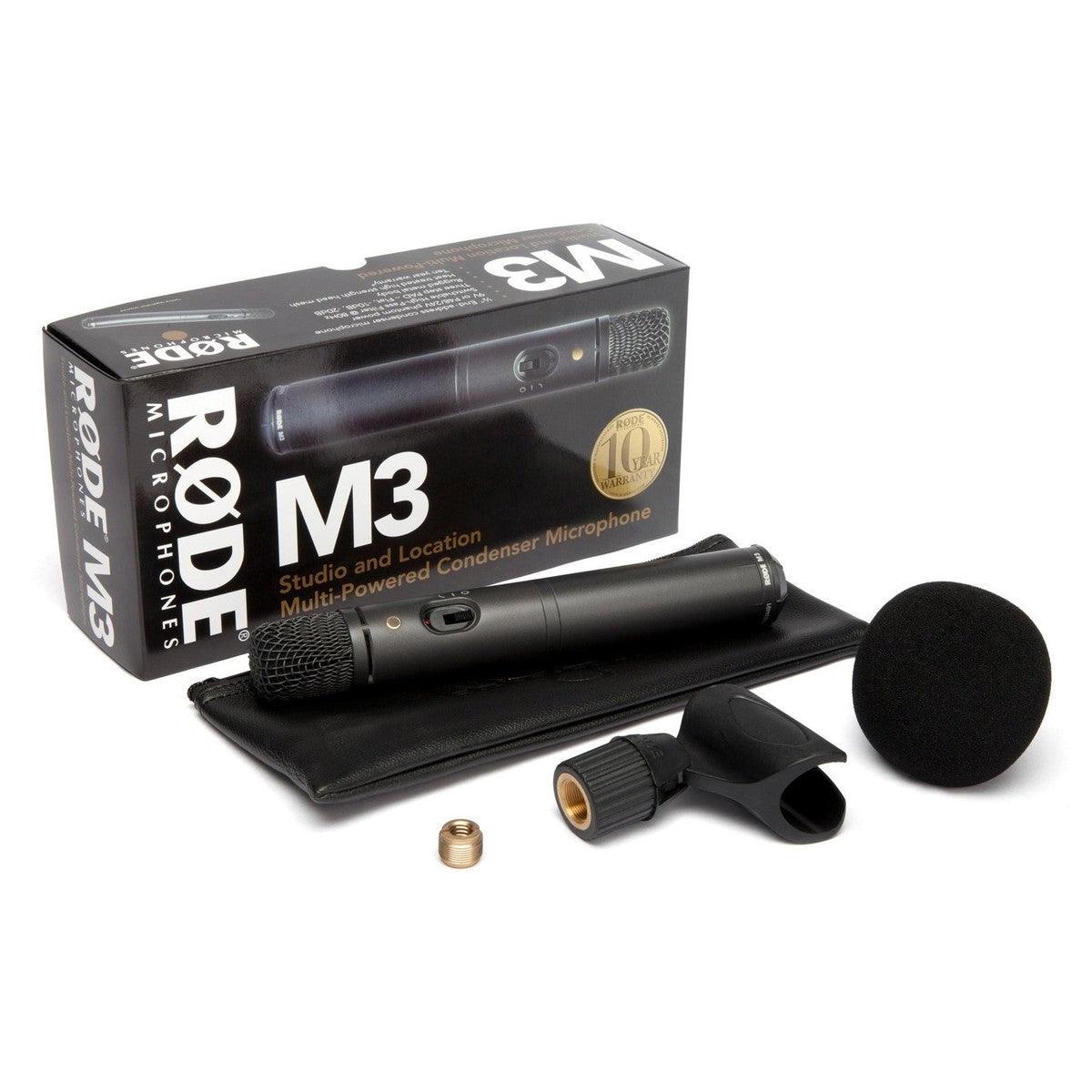 RODE M3 MICROFONO A CONDENSATORE DA STUDIO E LIVE - TechSoundSystem.com
