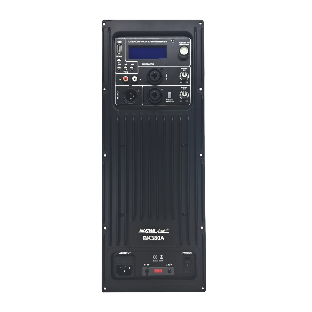 Master Audio SAK380 Modulo amplificatore digitale 2 vie 400W RMS per diffusore