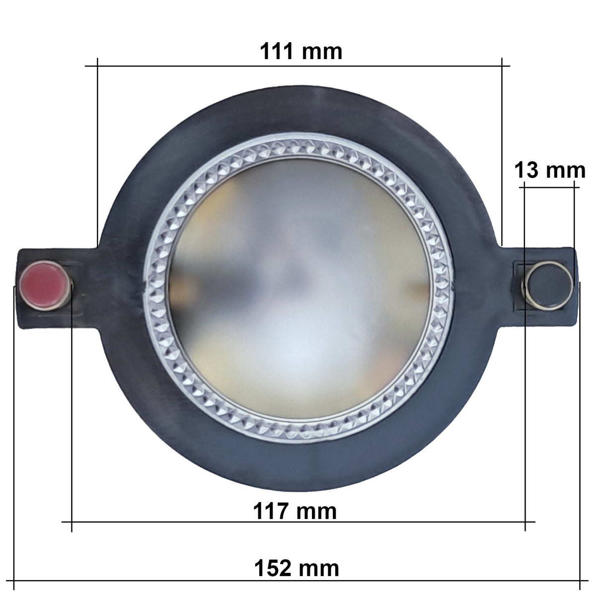 Master Audio SDT11 Membrana di ricambio 72 mm 8 Ohm per driver DR10