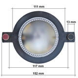 Master Audio SDT11 Membrana di ricambio 72 mm 8 Ohm per driver DR10