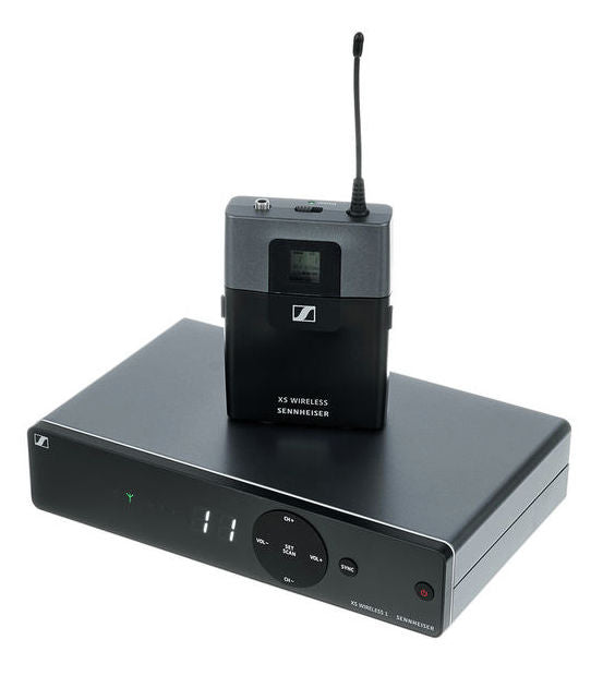 SENNHEISER XSW 1-CI1-B SPECIAL HEADST SISTEMA WIRELESS PER CHITARRA E STRUMENTI ELETTRICI UHF  614 - 638 MHz + ARCHETTO COLOR CARNE