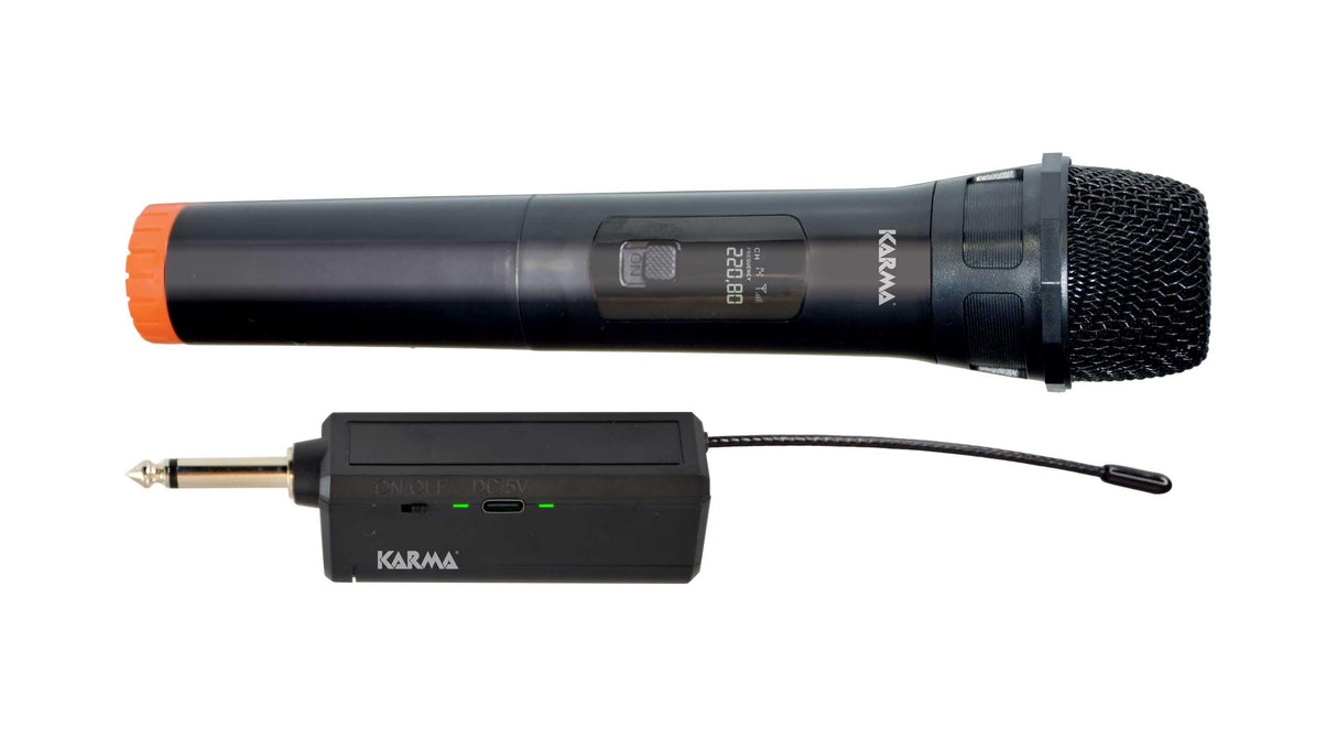 KARMA SET 169 Radiomicrofono a batteria VHF - TechSoundSystem.com