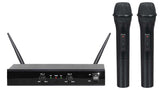 KARMA 1133227 Doppio radiomicrofono palmare UHF