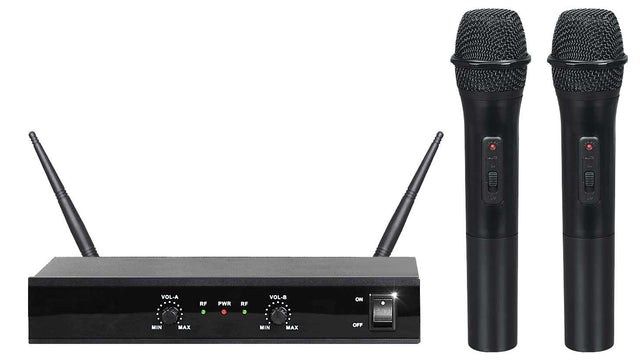 KARMA SET 5002 Doppio radiomicrofono palmare UHF - TechSoundSystem.com