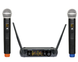 KARMA SET 8202 Doppio radiomicrofono UHF palmare - TechSoundSystem.com