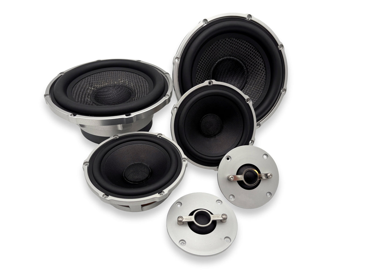 STEG SS-1 SS-3 SS-6 kit altoparlanti 3 vie audiophile 6.5" woofer + medi + tweeter