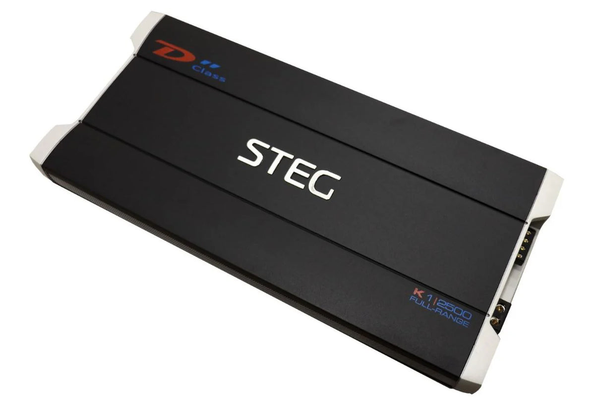 STEG K1.2500 Amplificatore monocanale da competizione classe D 1x2500w RMS @1 ohm
