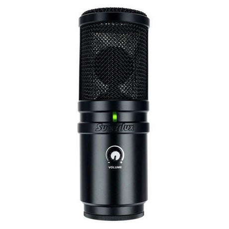 SUPERLUX E205U MKII MICROFONO USB DA STUDIO E PODCAST A CONDENSATORE - TechSoundSystem.com