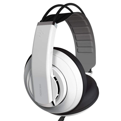 SUPERLUX HD-681 EVO WH CUFFIA DA STUDIO SEMIAPERTA CIRCUMAURALE DINAMICA BIANCA - TechSoundSystem.com