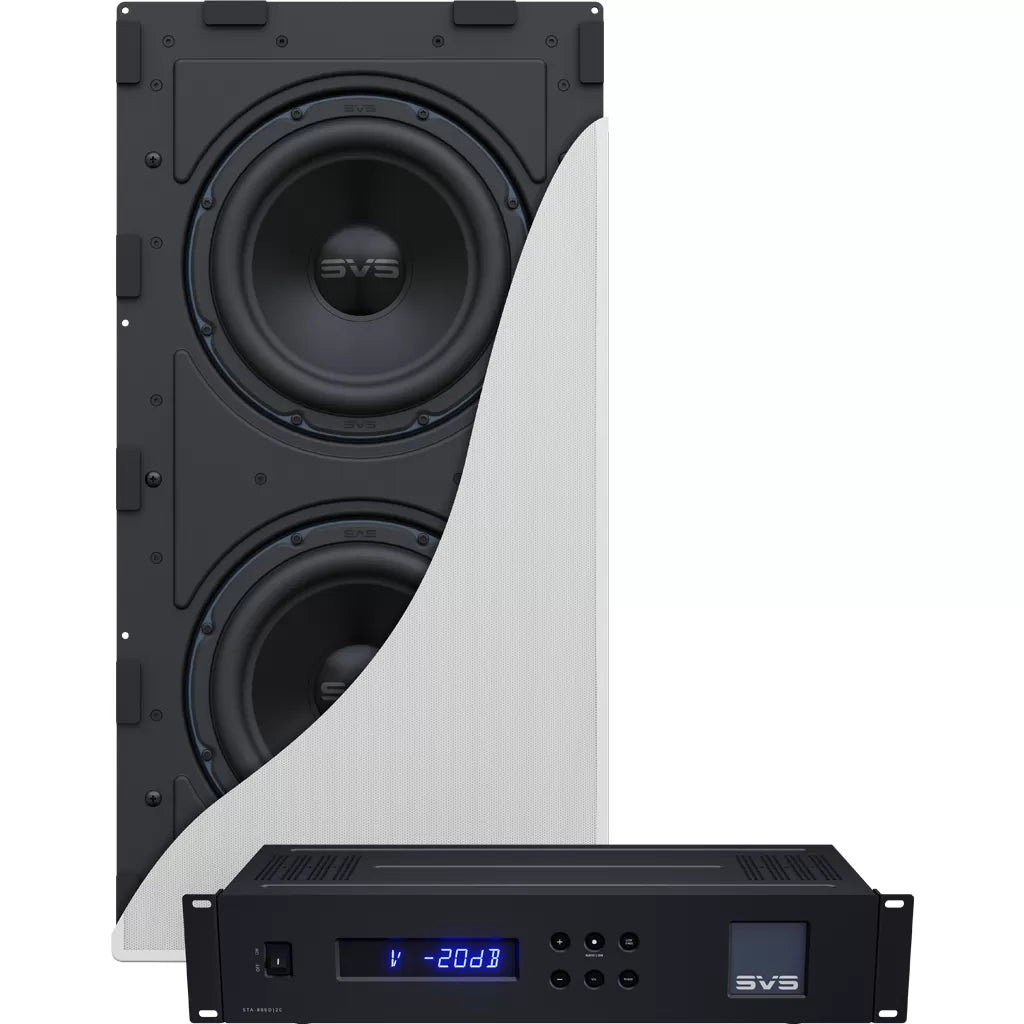 SVS 3000 In-Wall subwoofer amplificato da incasso a parete da 9" 2500W