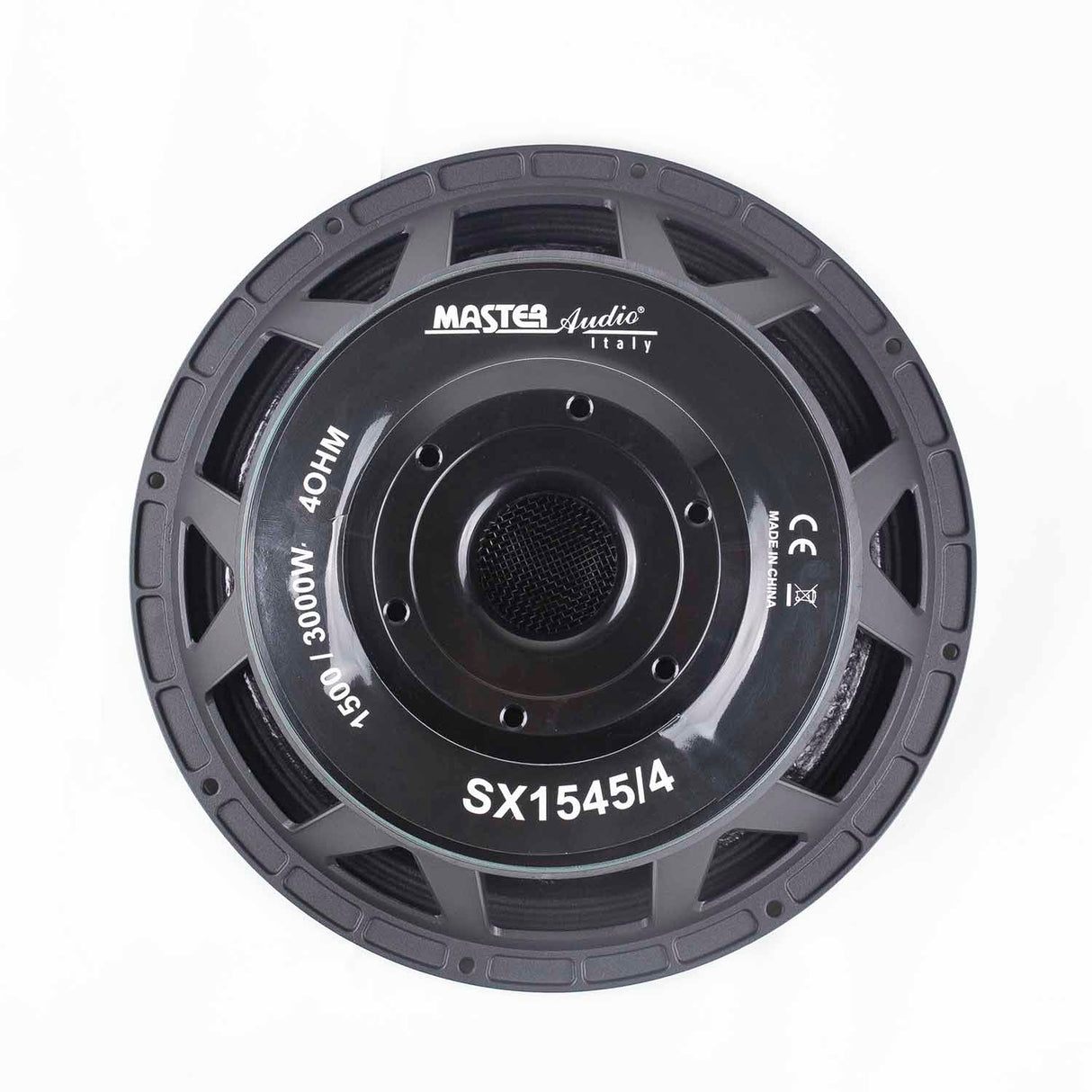 Master Audio SX1545/4 Subwoofer 380 mm (15"), 1500W RMS,  sospensione in tela, cono cellulosa