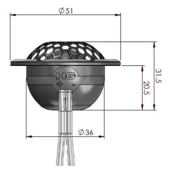 Gladen AEROSPACE 20 coppia di tweeter High End da 20mm 4 Ohm