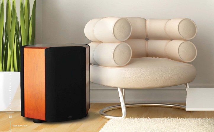 Paradigm Signature SUB 2 subwoofer hi-end in sospensione pneumatica 6x254mm 9000W