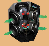 Paradigm Signature SUB 2 subwoofer hi-end in sospensione pneumatica 6x254mm 9000W