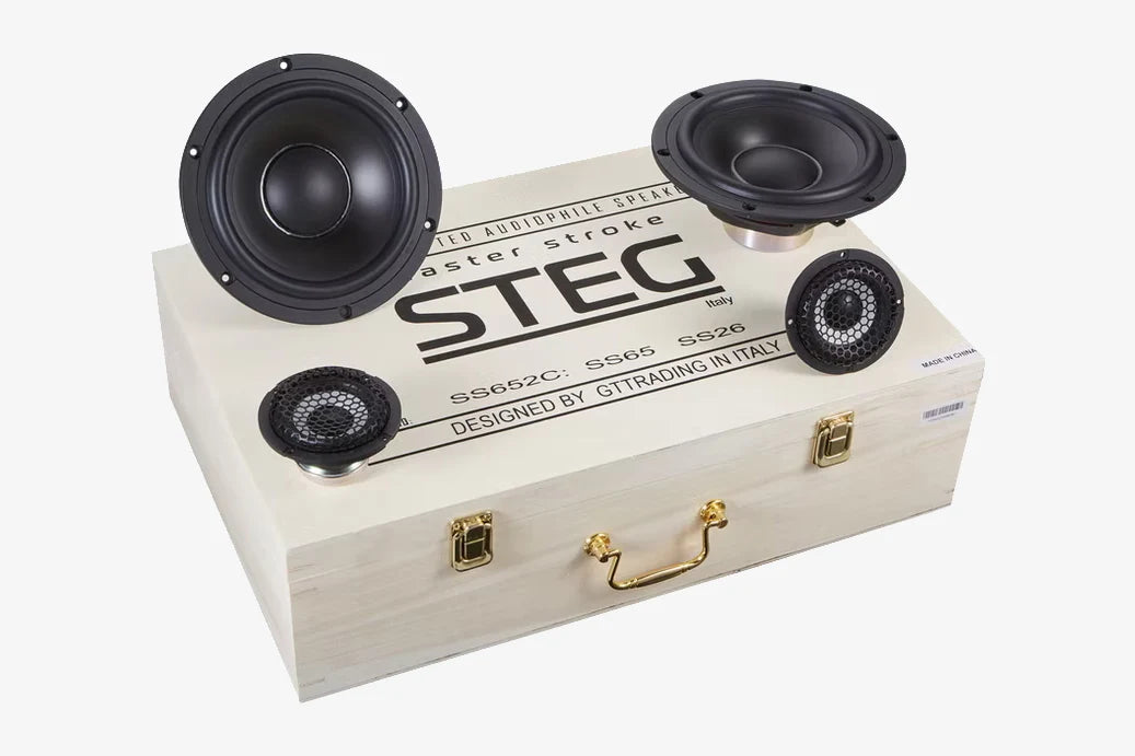 STEG SS-652C Kit altoparlanti 2 vie Master Stroke WOOFER 165mm + MEDIO FULL RANGE 66mm