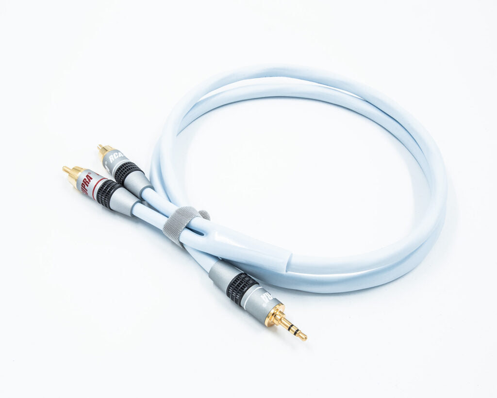 Supra BILINE MP-2RCA BLUE cavo analogico stereo Jack 3.5mm / 2x RCA