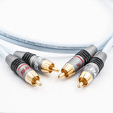 Supra DUAL 2RCA-2RCA AUDIO coppia di cavi HIGH-VALUE con connettori SUPRA RCA 6