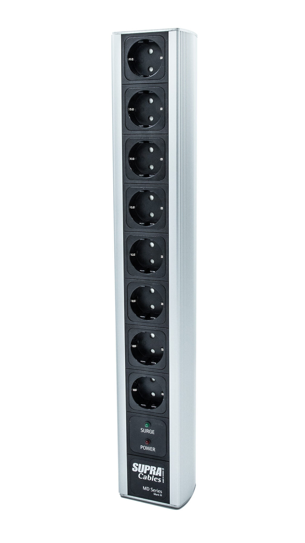 Supra MD08-16-EU/SP ciabatta filtrata a 8 prese 16A con protezione sovratensioni