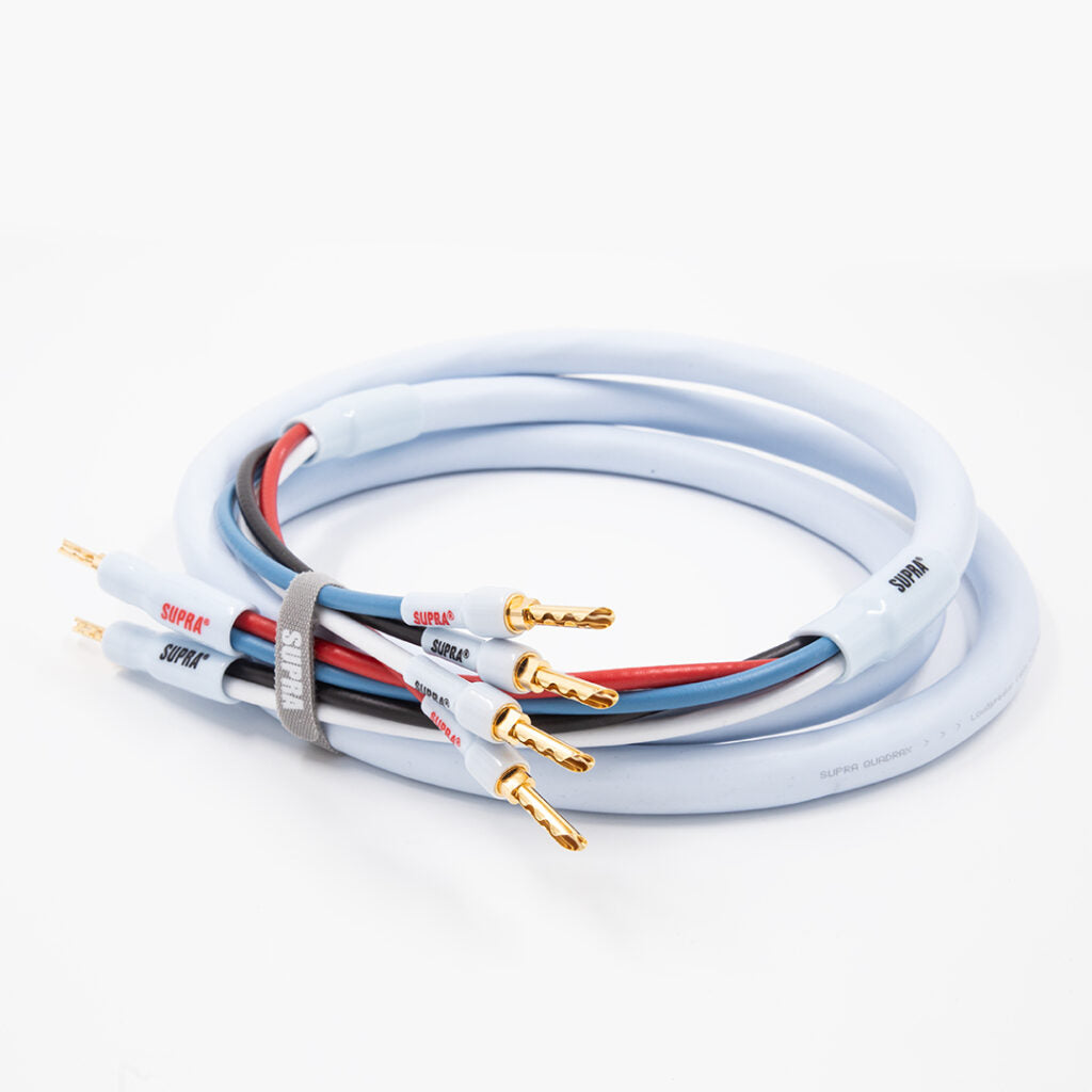 Supra QUADRAX 4X2.0 BI-WIRE COMBICON coppia cavi HIGH END bi-wire