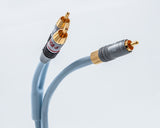 Supra Y-LINK 1RCA-2RCA BLUE cavo con connettore a Y semi-bilanciato