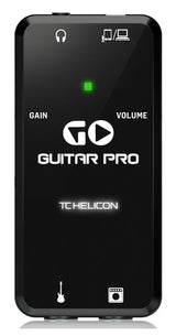 TC HELICON GO GUITAR PRO INTERFACCIA PORTATILE CHITARRA BASSO DISPOSITIVI MOBILI PREAMP MIDAS EX-DEMO