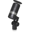 TC HELICON GO XLR MIC MICROFONO BROADCAST NERO CON POP FILTER - TechSoundSystem.com