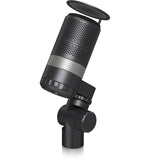 TC HELICON GO XLR MIC MICROFONO BROADCAST NERO CON POP FILTER - TechSoundSystem.com