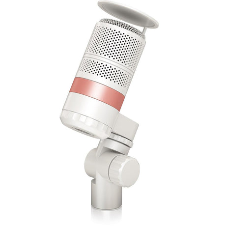 TC HELICON GO XLR MIC-WH MICROFONO BROADCAST WHITE CON POP FILTER BIANCO - TechSoundSystem.com