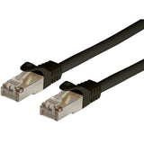 TECHLY ICOC LS6A-010-BKT CAVO PATCH LAN CAT 6A RJ45 S/FTP LSZH 1 METRO COLORE NERO