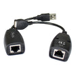 TECHLY IUSB-EXTENDTY5 COPPIA DI EXTENDER USB FINO A 50 METRI SU CAVO CAT 5E / 6 - TechSoundSystem.com