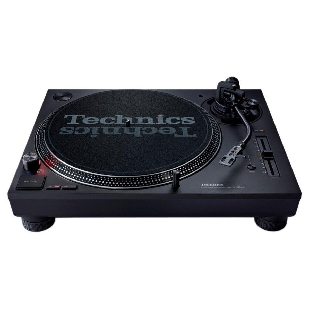 TECHNICS SL1210 MK7 GIRADISCHI PROFESSIONALE PER DJ E HI-FI COLORE NERO - TechSoundSystem.com