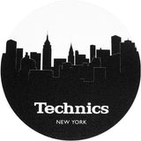 TECHNICS TAPPETINI GIRADISCHI SLIPMATS DISEGNO NEW YORK CITY COPPIA TAPPETINI - TechSoundSystem.com