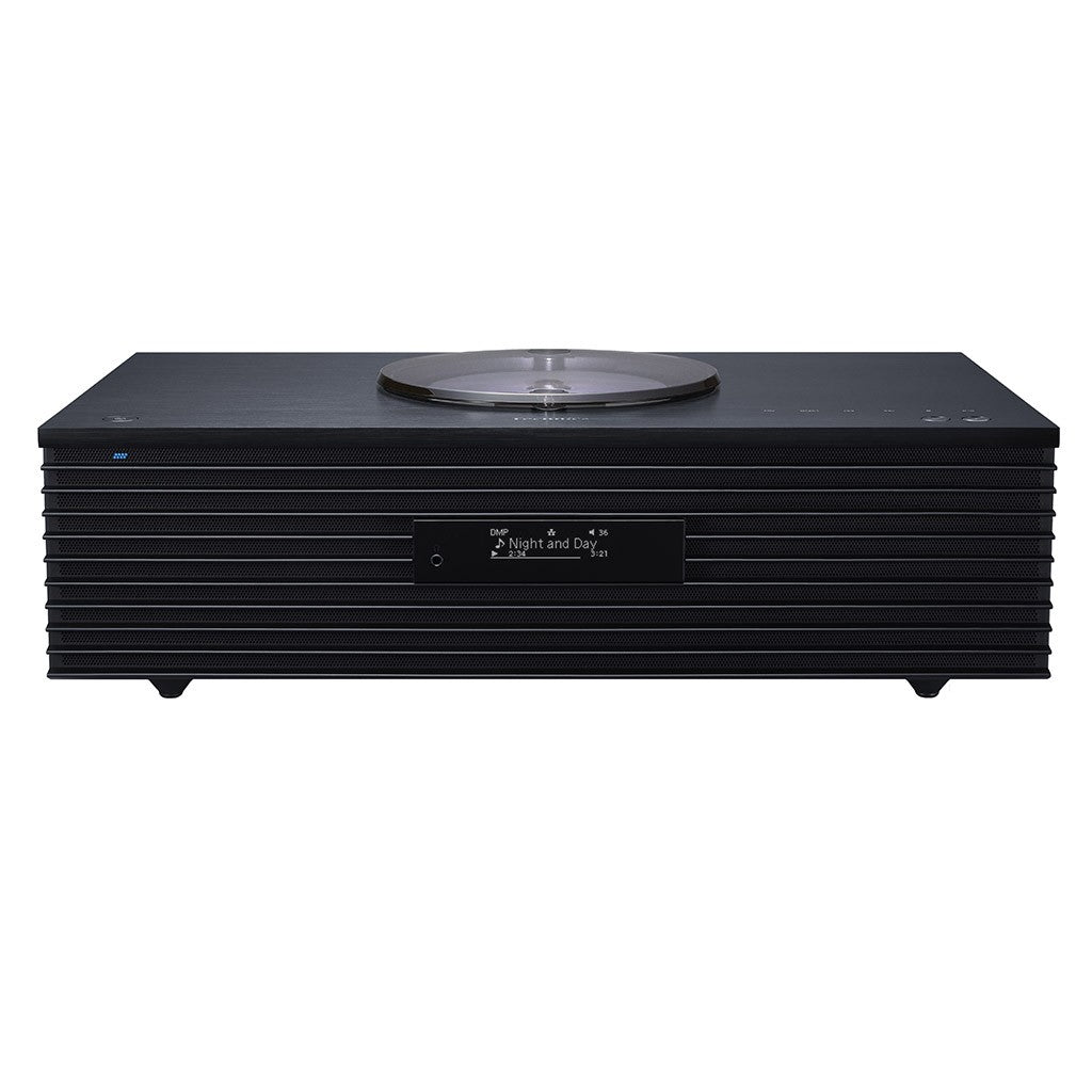 TECHNICS SC-C70MK2 BLACK sistema stereofonico All-In-One OTTAVA con altoparlanti, sintoamplificatore integrato, lettore CD, DAC