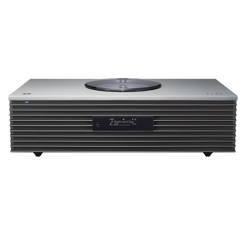 TECHNICS SC-C70MK2 SILVER sistema stereofonico All-In-One OTTAVA con altoparlanti, sintoamplificatore integrato, lettore CD, convertitore DAC